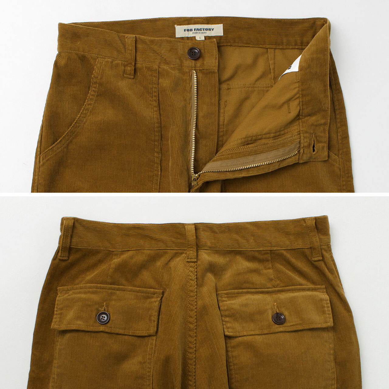 F0523 Corduroy bush pants,, large image number 7
