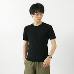 Perfect Inner Giza Cotton Crew T-Shirt,Black, swatch