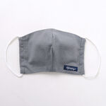 Summer Knit Double Face Mask / Kids,Grey, swatch