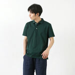 SUVIN GOLD COTTON KNIT SHIRT,Green, swatch