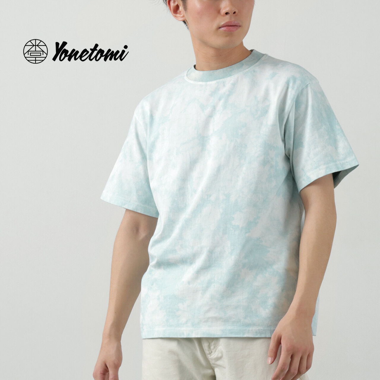 Yonetomi×Watanabes garment dye T-shirt,, large image number 1
