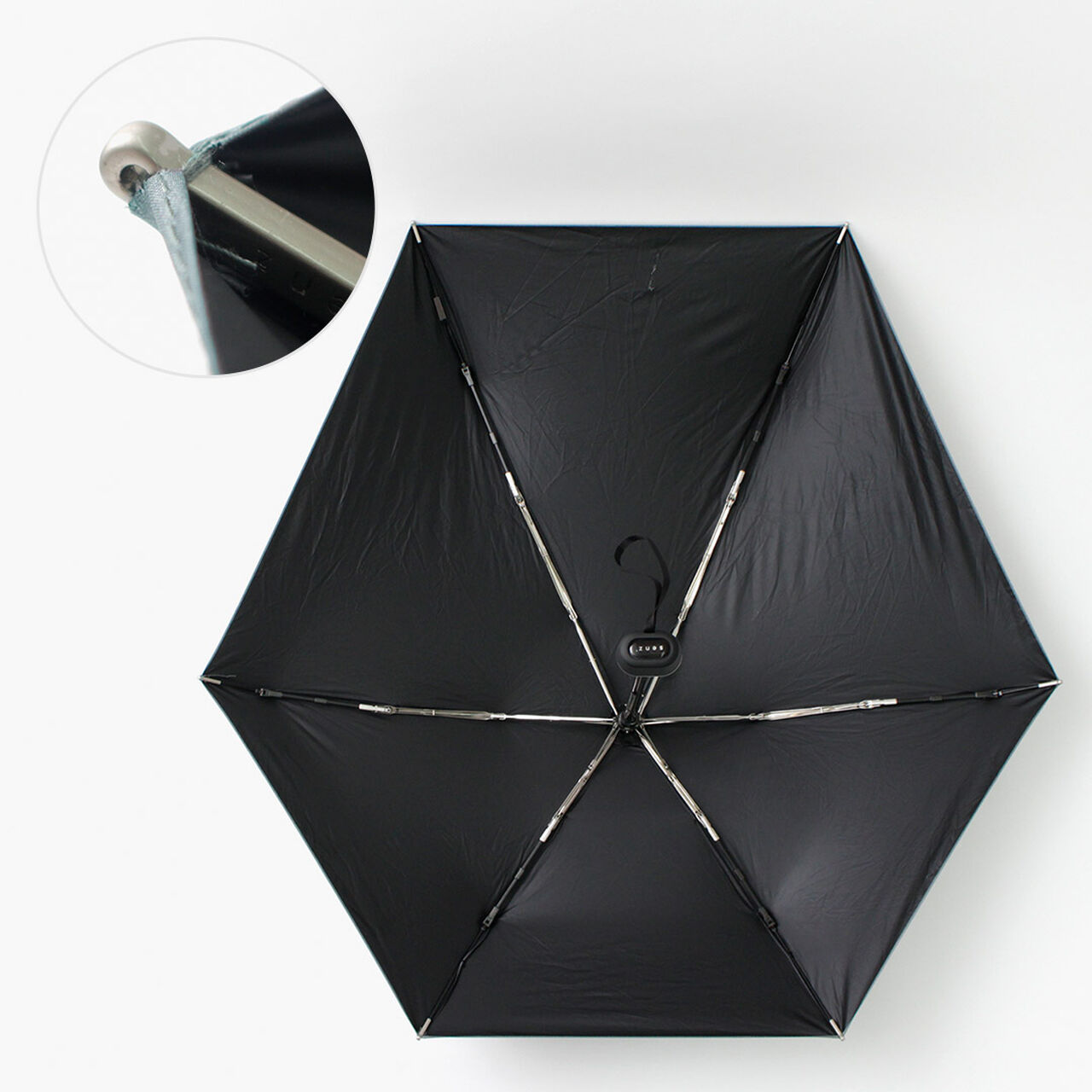 HEAT PROOF processed compact parasol,, large image number 7