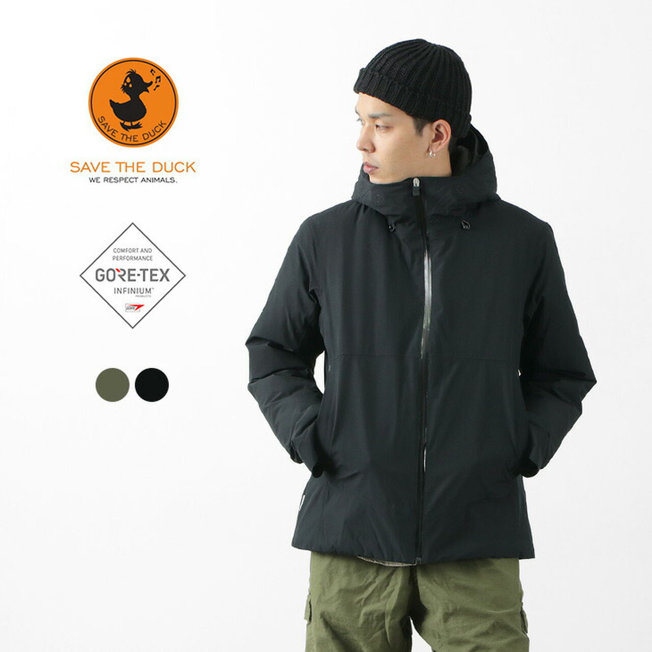 ALVARO PRO-TECH Recycled Polyester Synthetic Down Hooded Jacket,, large image number 1