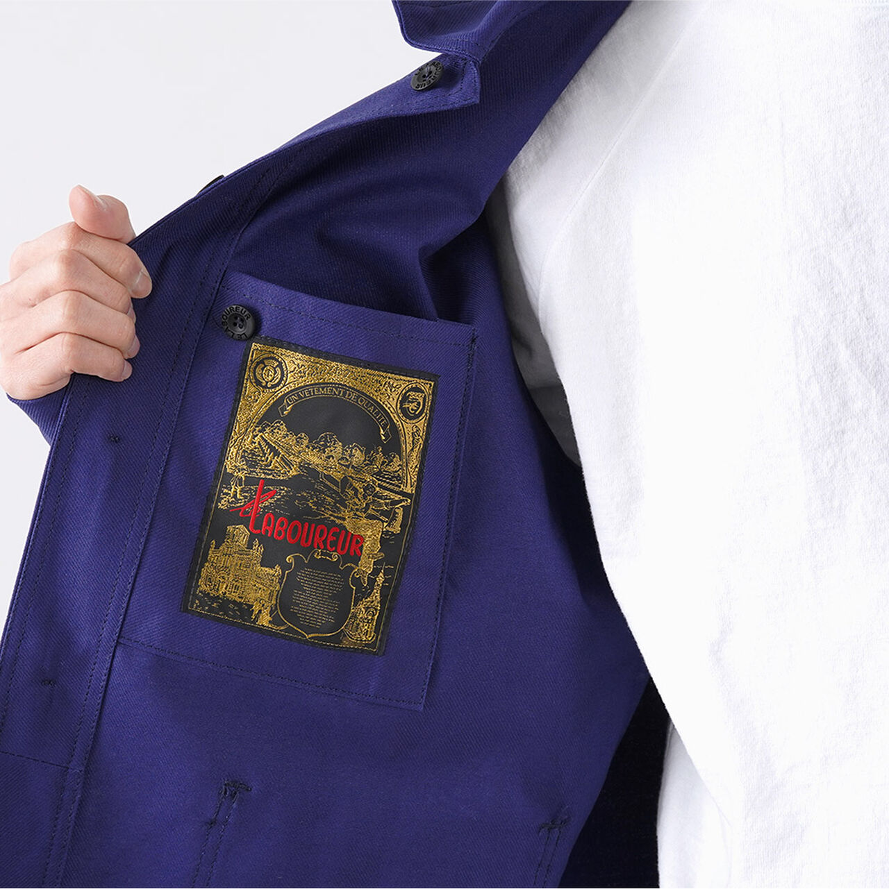Cotton twill coverall jacket,, large image number 11