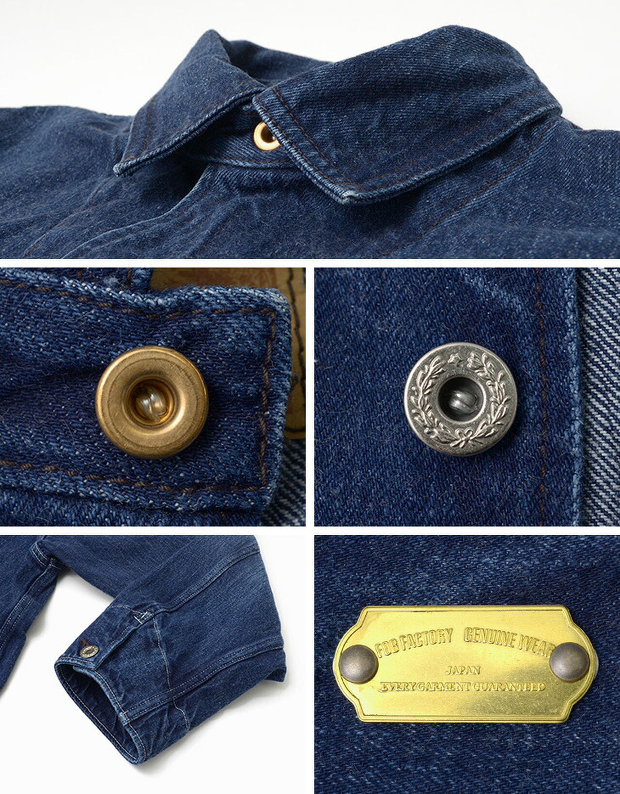 F2417WW2 denim coverall,, large image number 8