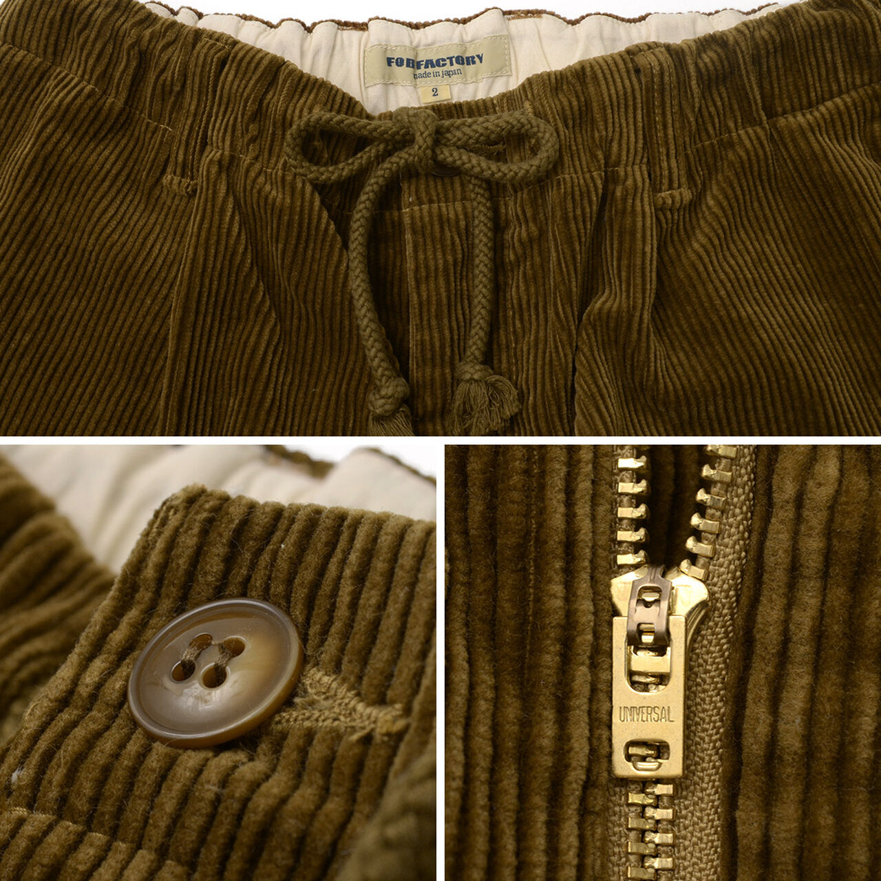 Wide Well Corduroy Pants,, large image number 12