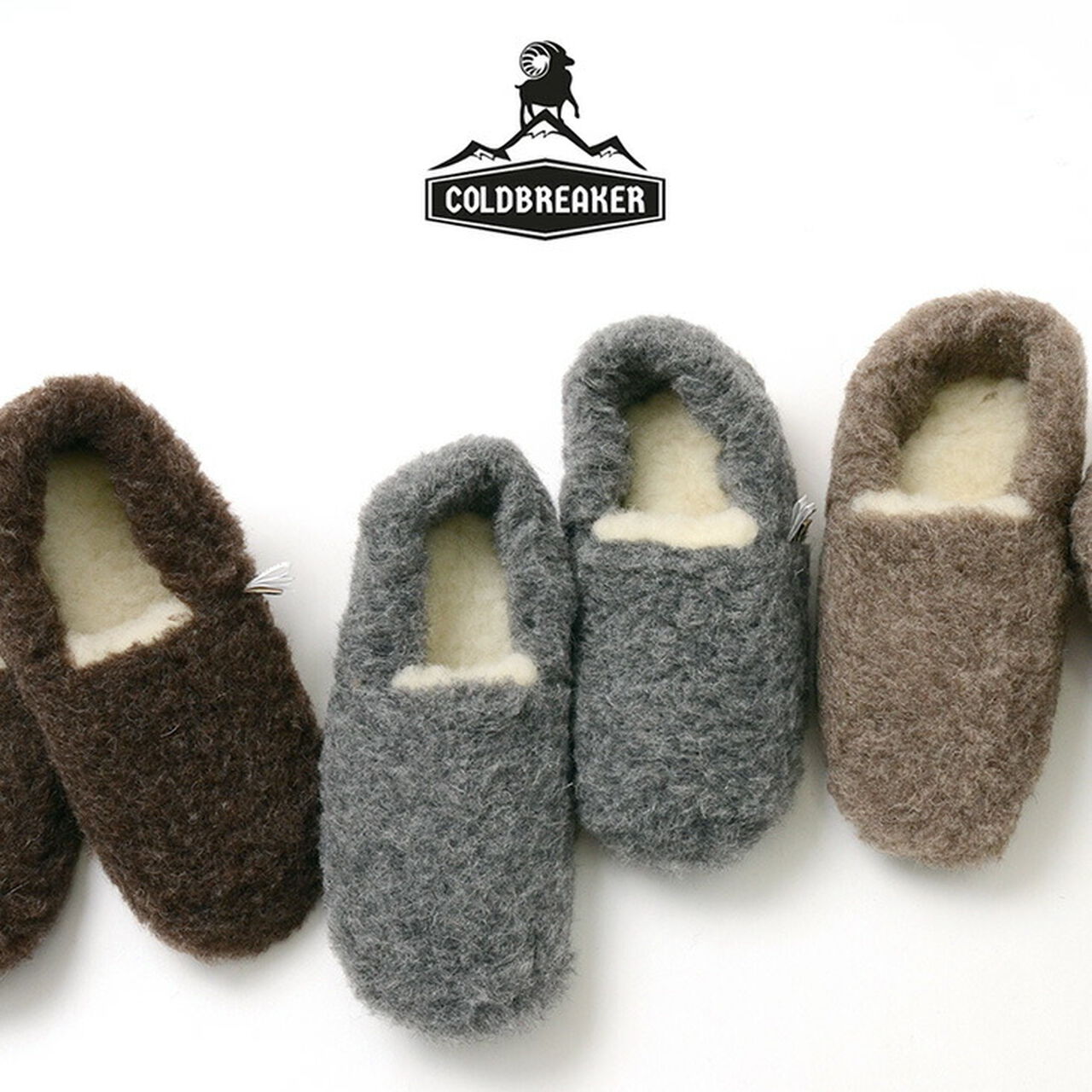 Boa Wool Shorty Slippers,, large image number 0