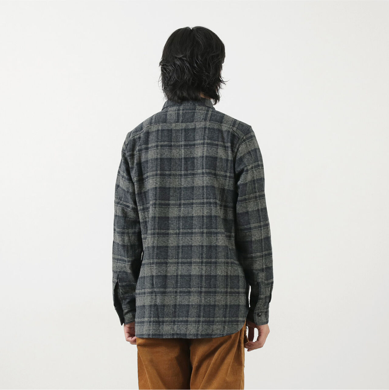 F3497 Nel check work shirt,, large image number 11