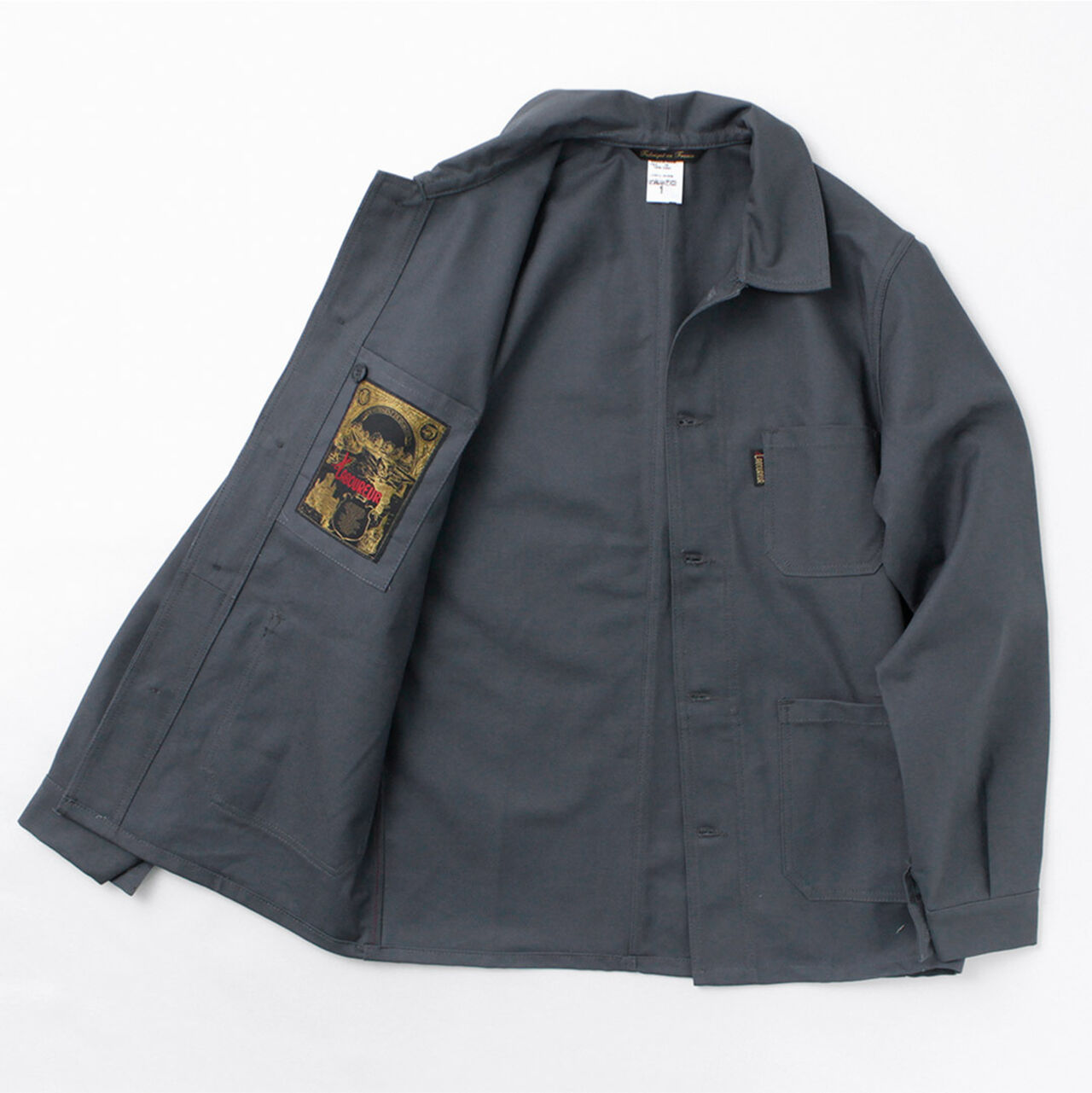 Cotton twill coverall jacket,, large image number 8
