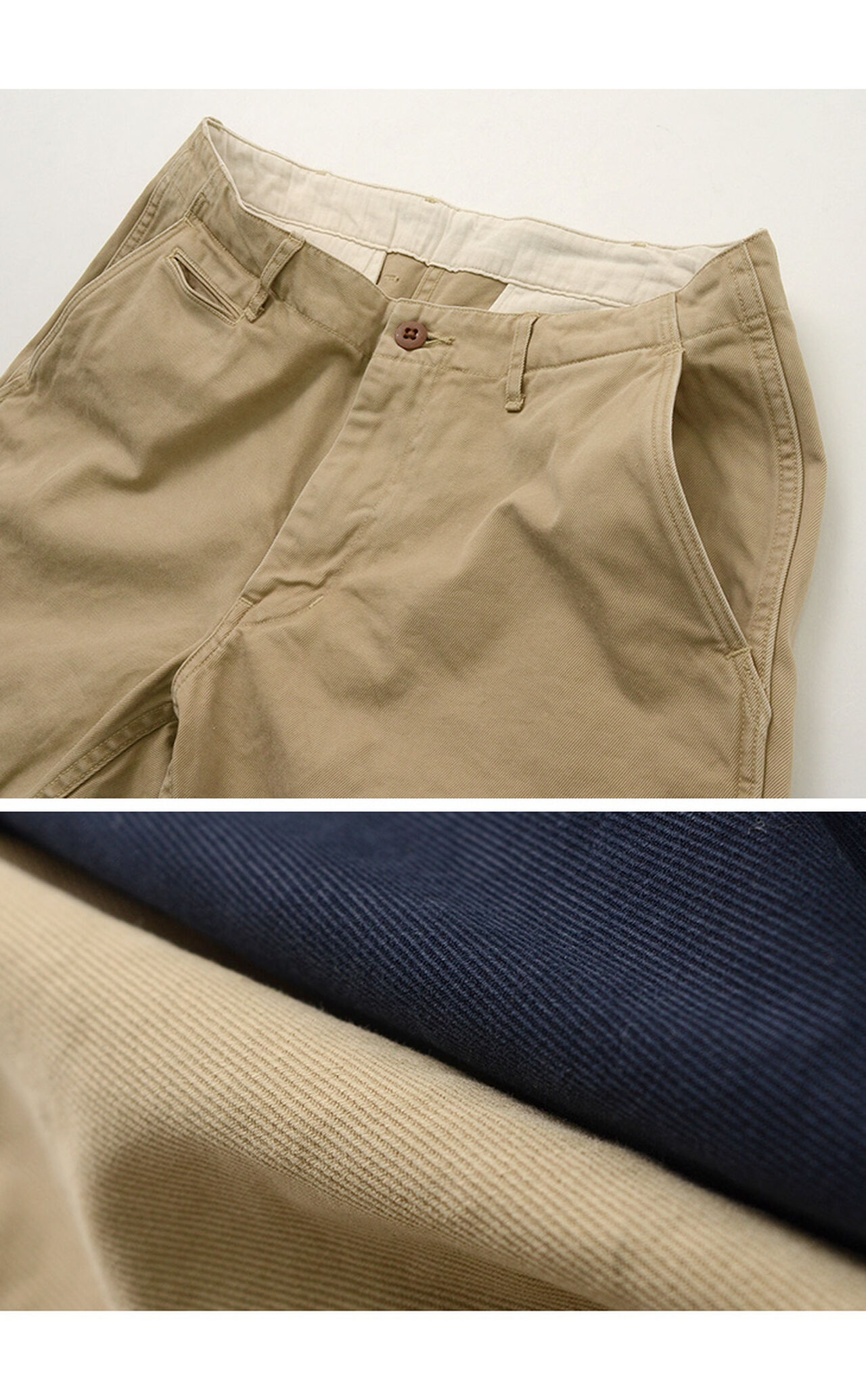 Chino Tapered Trousers,, large image number 6