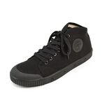 B2 Mid Cut Canvas Sneakers,Black, swatch