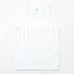 ROMBO Invisible Stitch Basic Tank Top,White, swatch