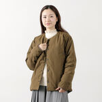 [Exclusive] Down cardigan jacket Fire-resistant,Coyote, swatch