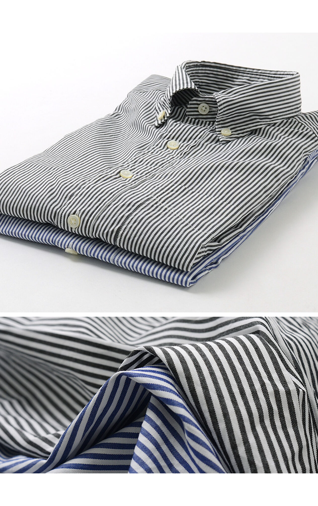 Broad Stripe Short Sleeve Button Down Shirt,, large image number 5