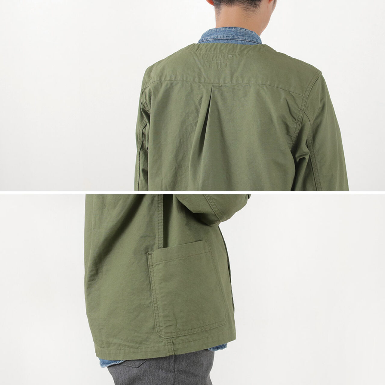 Special Ordered RJB7160 Ripstop Military Cardigan,, large image number 8