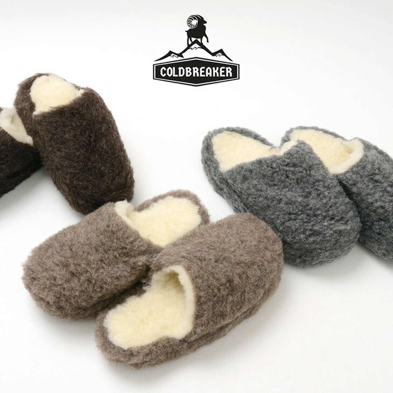 Boa Wool Basic Slippers,, large image number 0