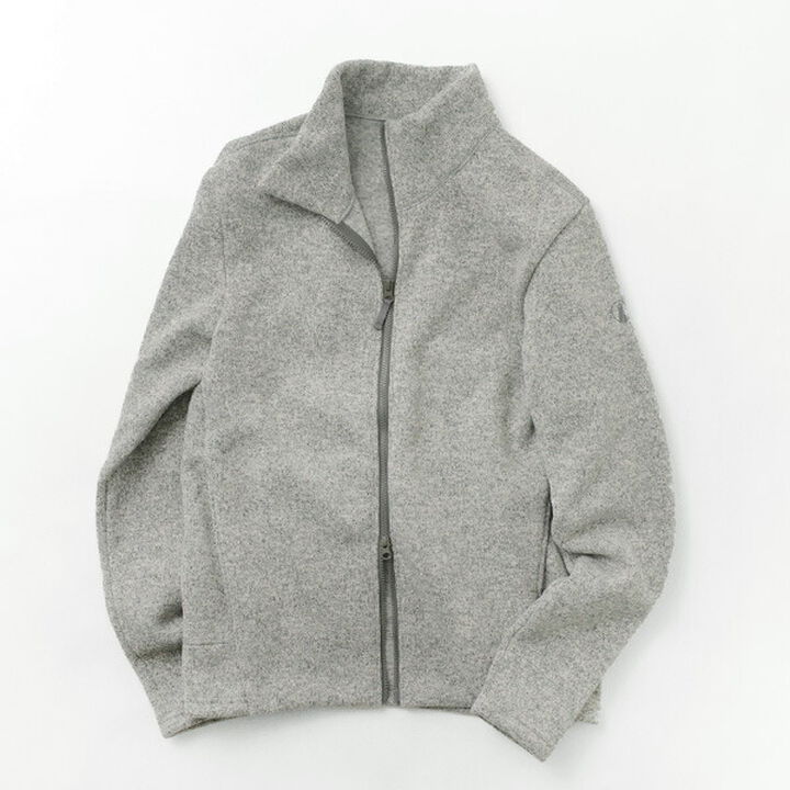 Monk zip-up fleece jacket