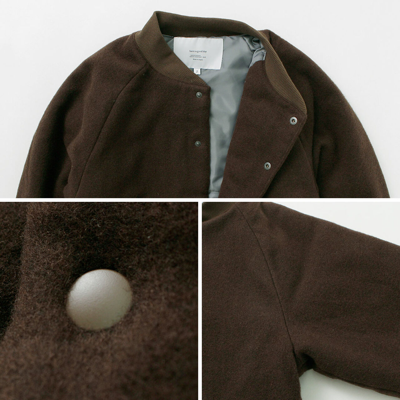Wool Padding Jacket,, large image number 14