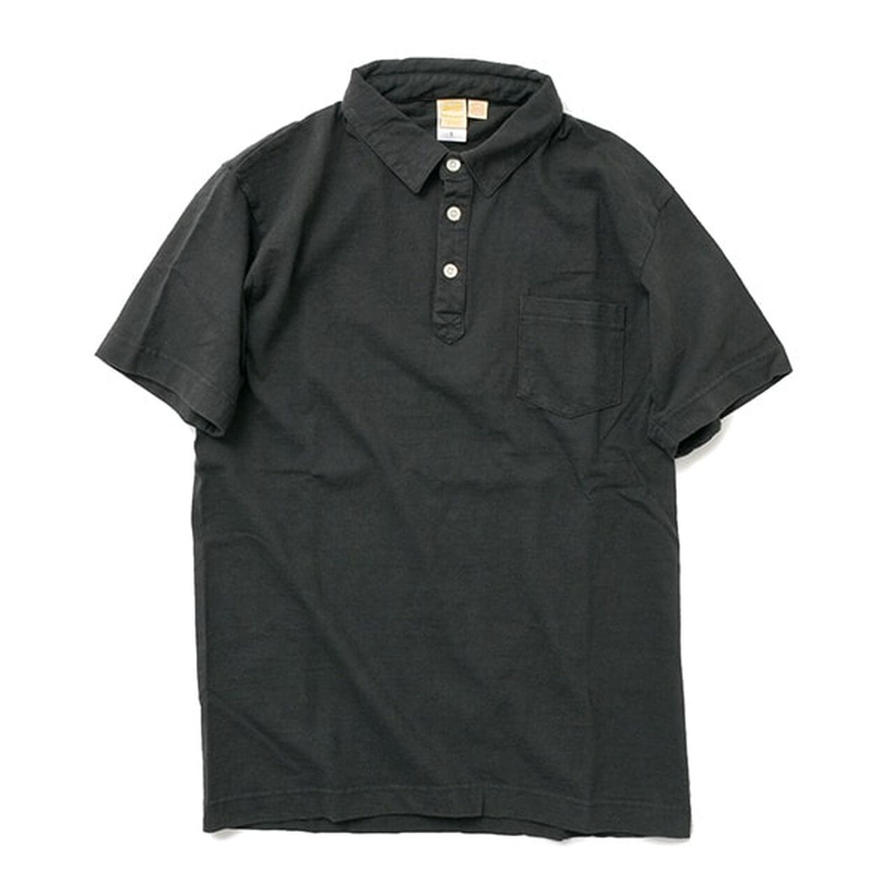 BR-1006 Hanging Jersey Short Sleeve Polo Shirt,Black, large image number 0
