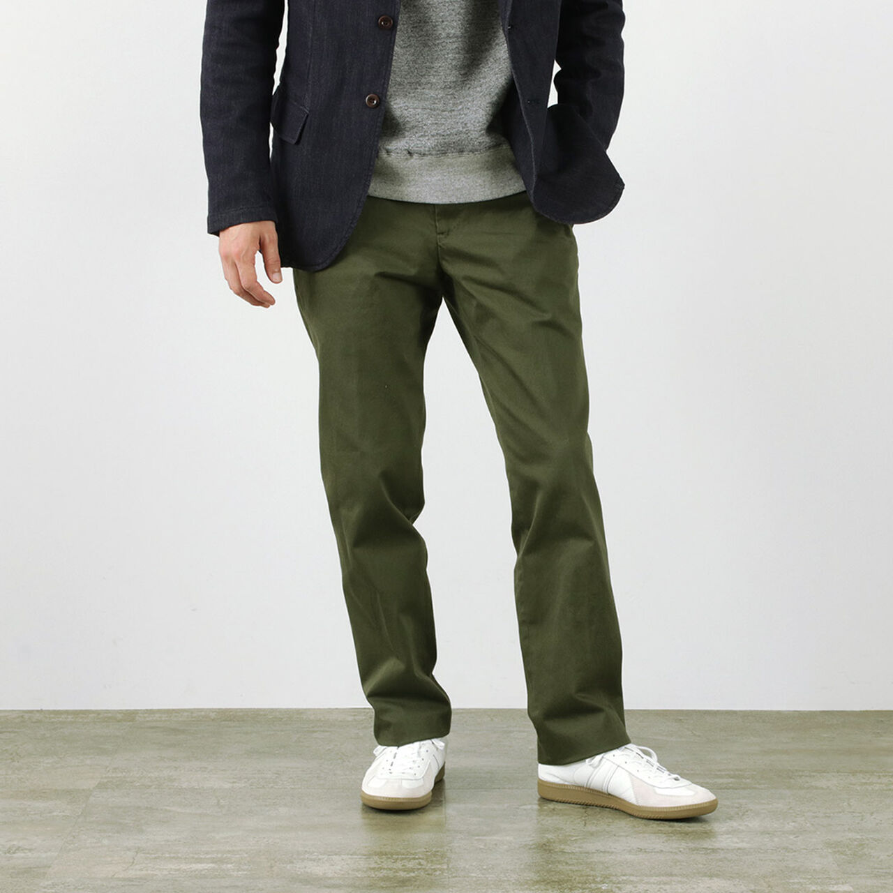 Cotton twill regular silhouette chinos,, large image number 13