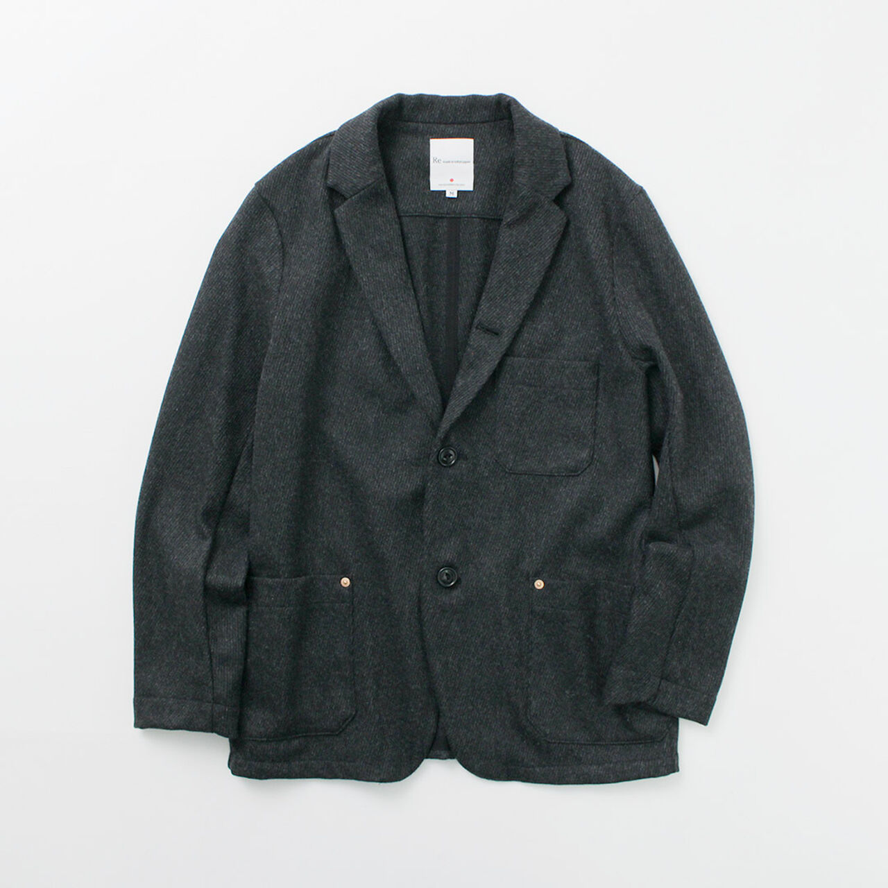 Wool Cashmere Kersey Coverall Jacket,, large image number 0