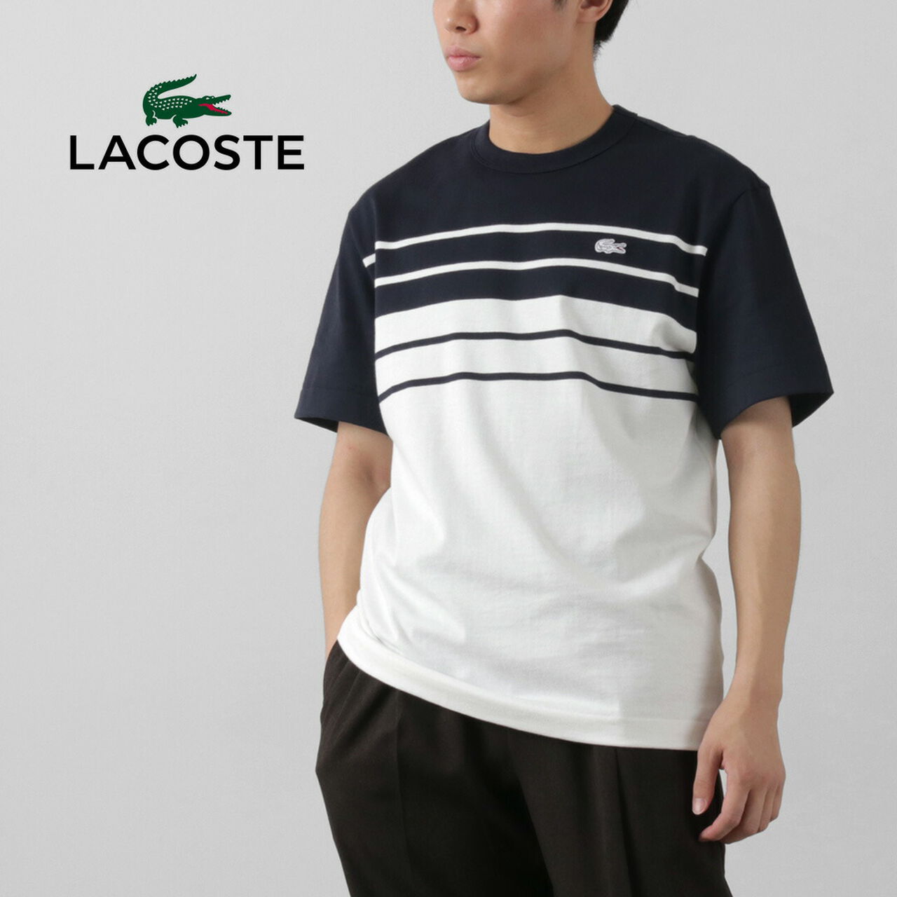 Striped T-shirt,, large image number 1