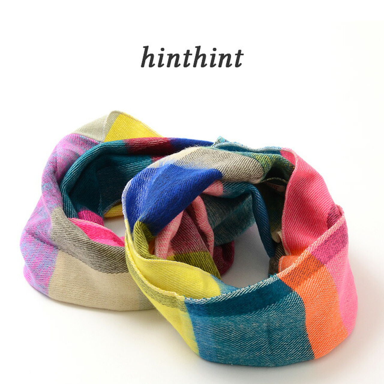 Multi-Coloured Checked Snood,, large image number 0