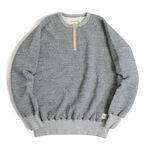 Neskowin-2 half-zip crew sweatshirt,Grey, swatch