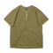 Colour special order short sleeve henley neck T-shirt,Green, swatch