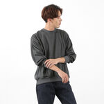 Sporty Pullover Slightly Raised Type,Charcoal, swatch