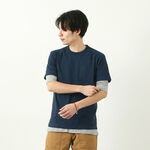 BR-1100 Hanging jersey S/S Crew neck,Blue, swatch
