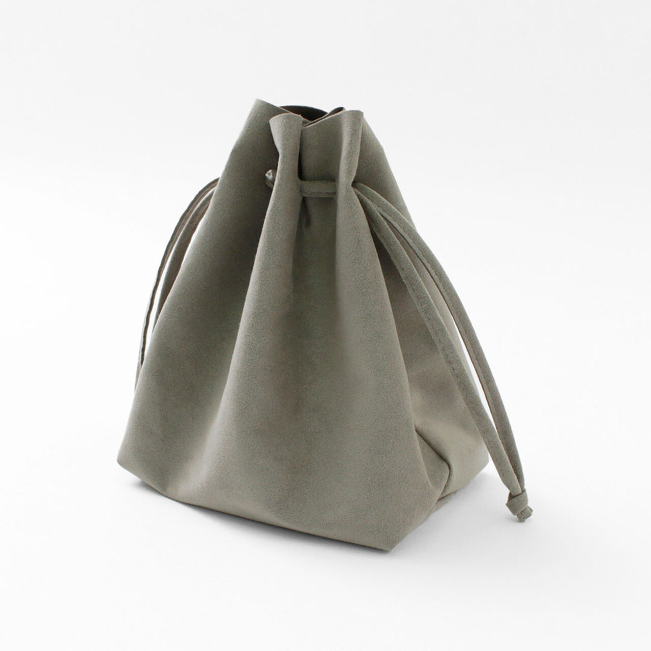 Pu Double Shoulder Bag With Drawstring Closure Casual Water Bucket