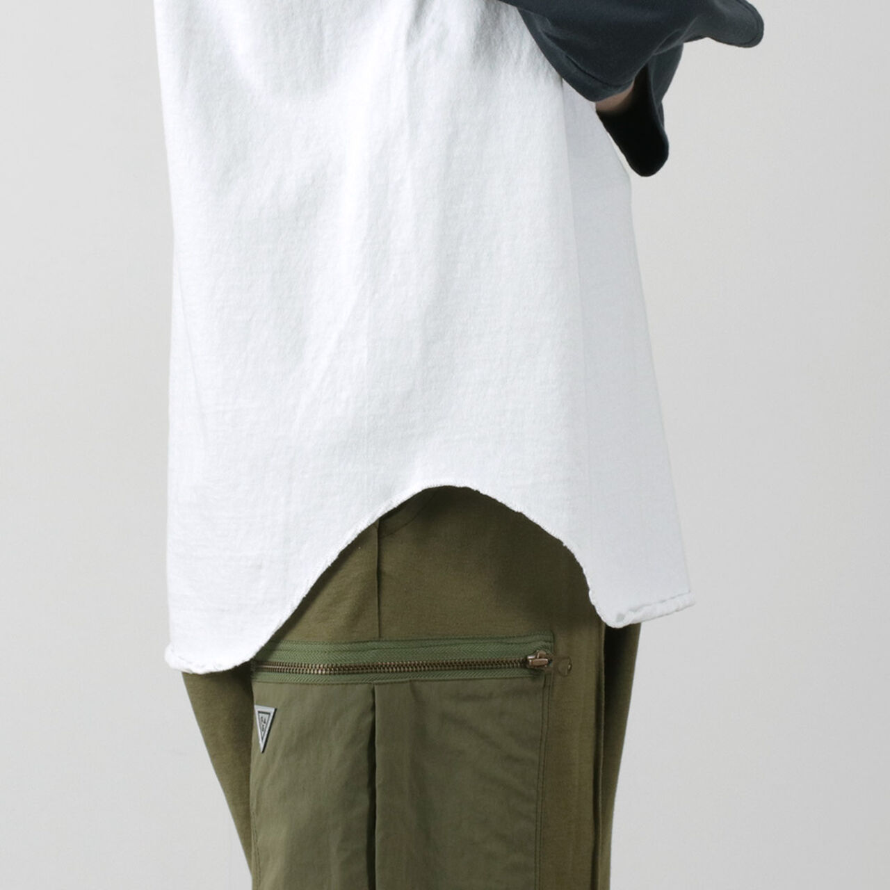 7/10 Sleeve 2 Tone Baseball T-Shirt,, large image number 12