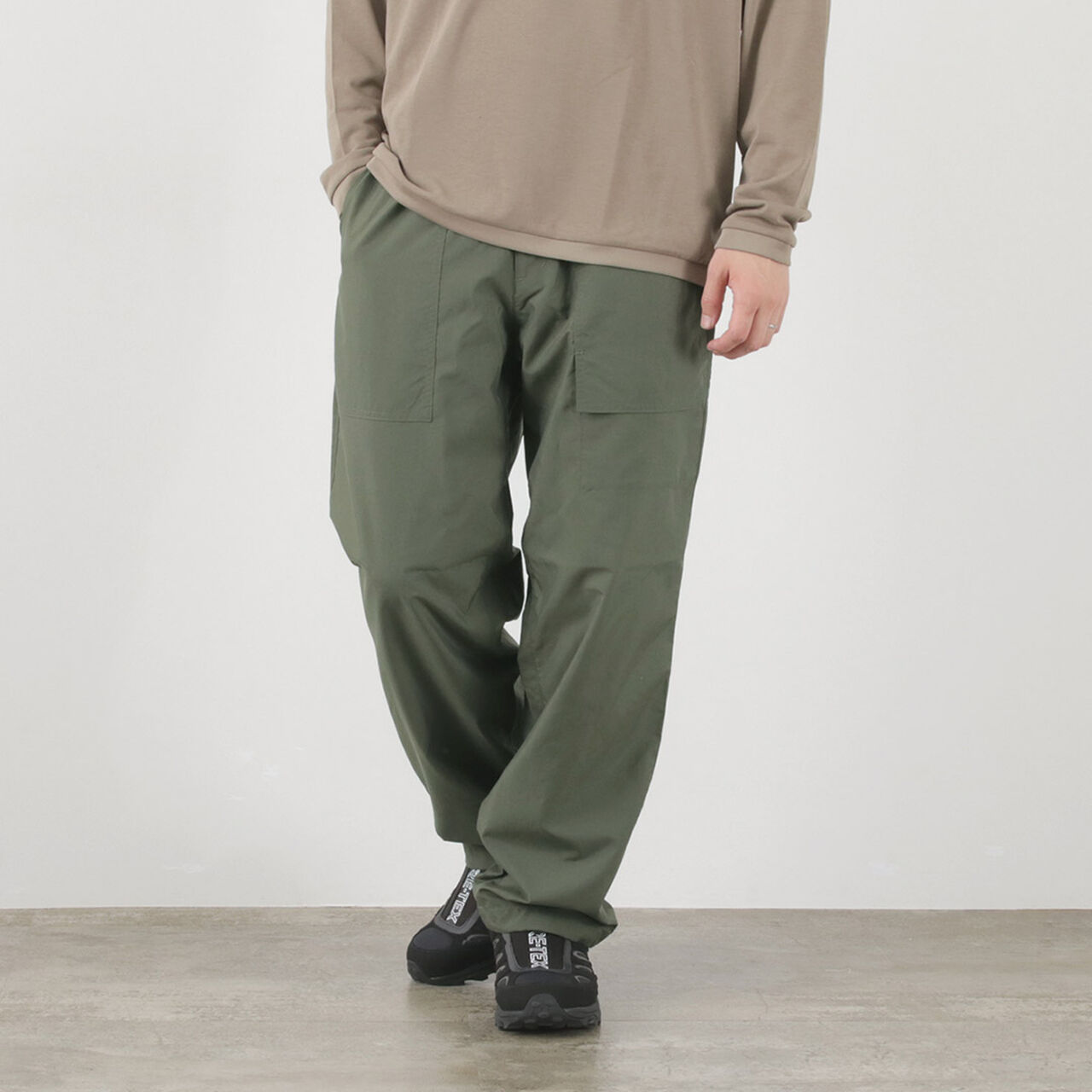 Recycled Nylon Lunch Pants,Olive, large image number 0