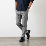 Officer Tapered Full Flanser Trousers,Grey, swatch