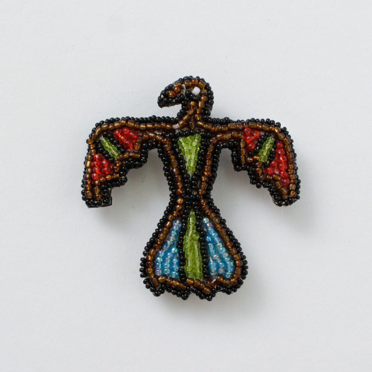 Beaded pin badge M,, large image number 0