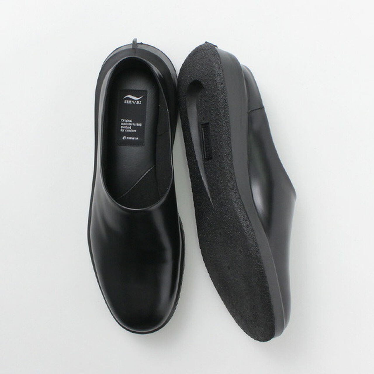 KI Leather Shoes,Black, large image number 0
