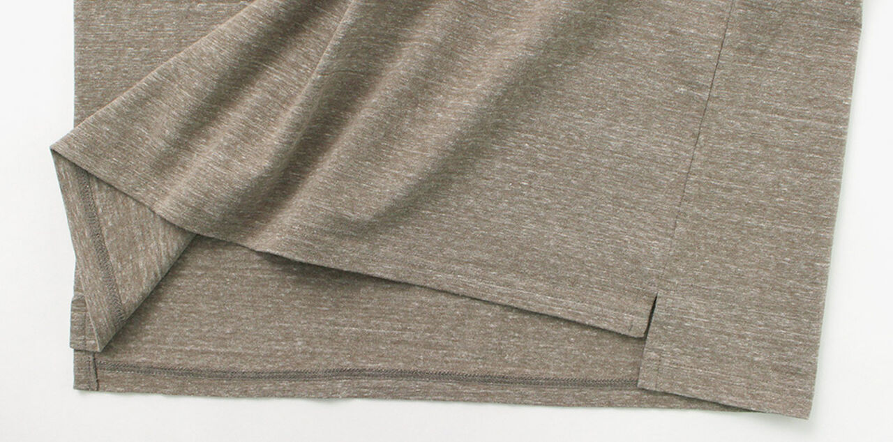 Special Order Melange Jersey Long Sleeve Henley Neck Pocket T-Shirt,, large image number 15