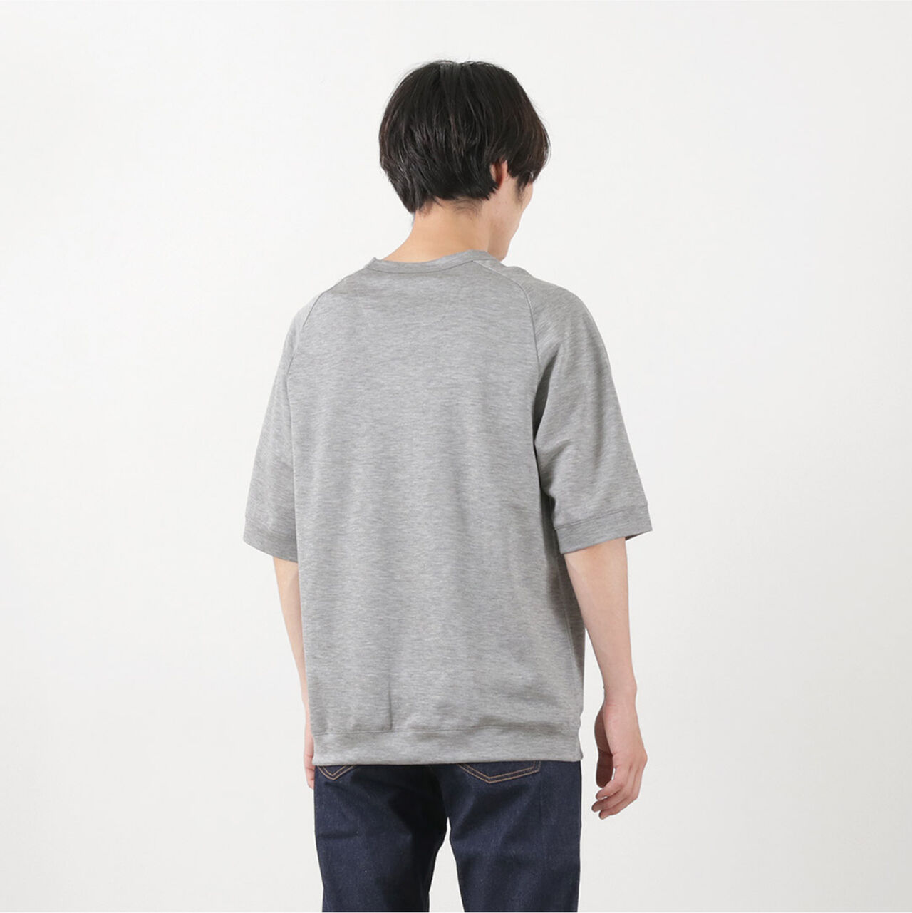 Viscose knit wide T-shirt,, large image number 11