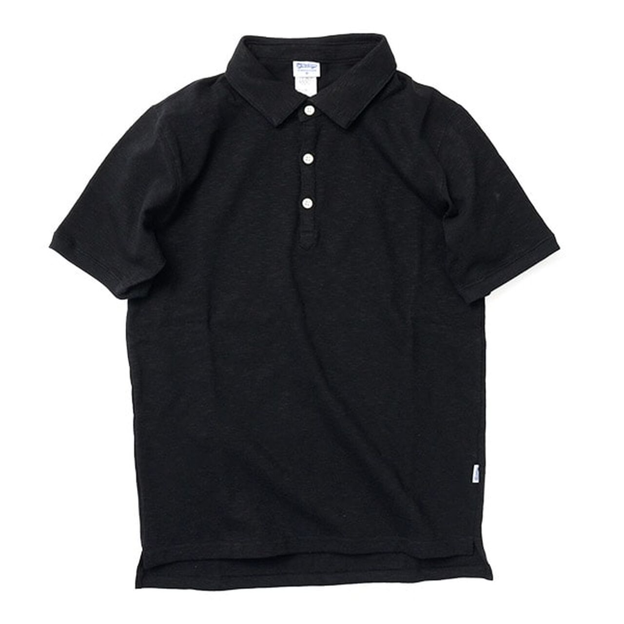 Organic Polo Shirt,Black, large image number 0