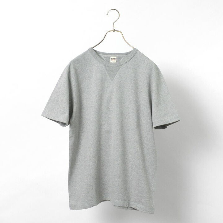 BR-8145 Small knitted vintage gusset short sleeve crew neck T-shirt