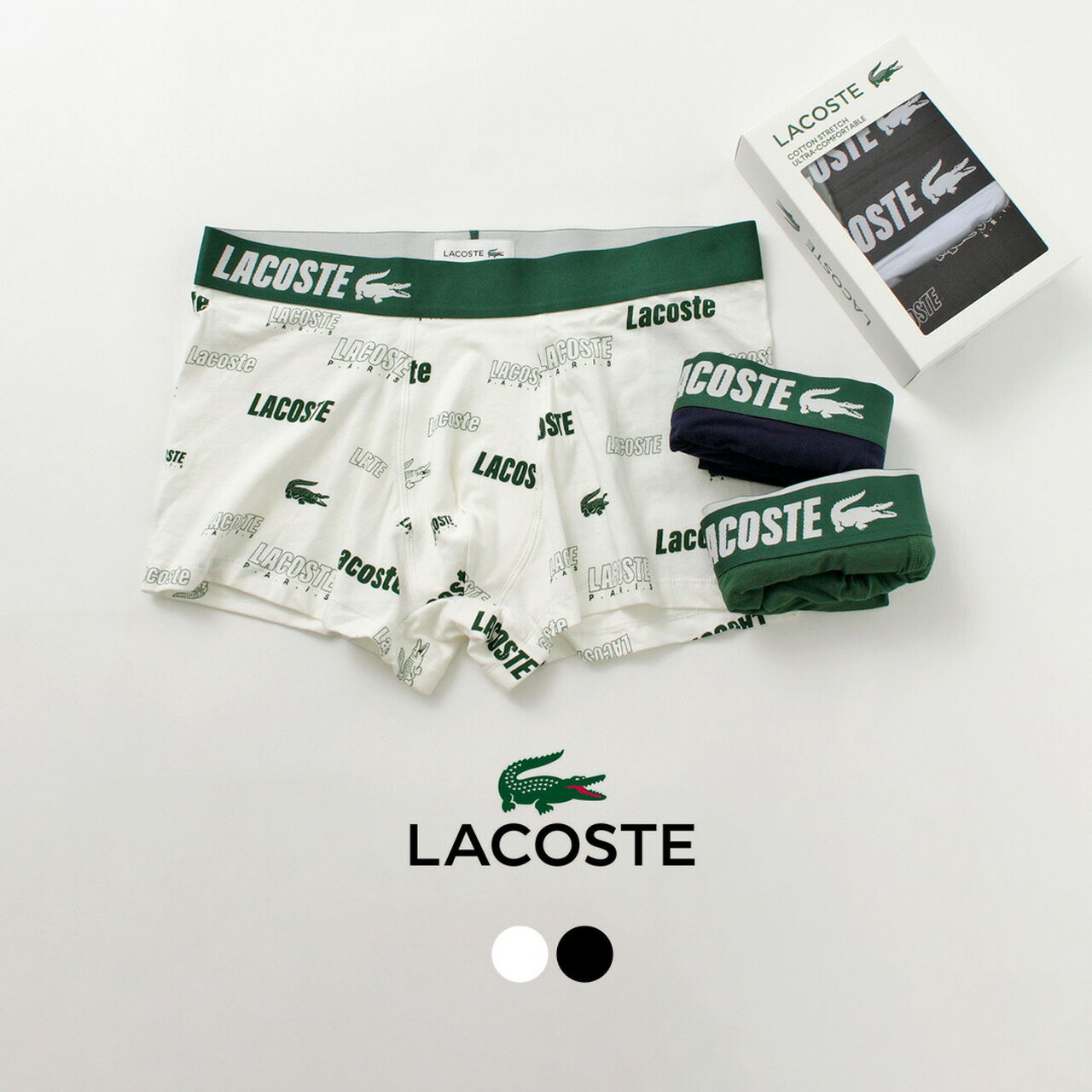 LACOSTE Logo design 3-pack boxer shorts