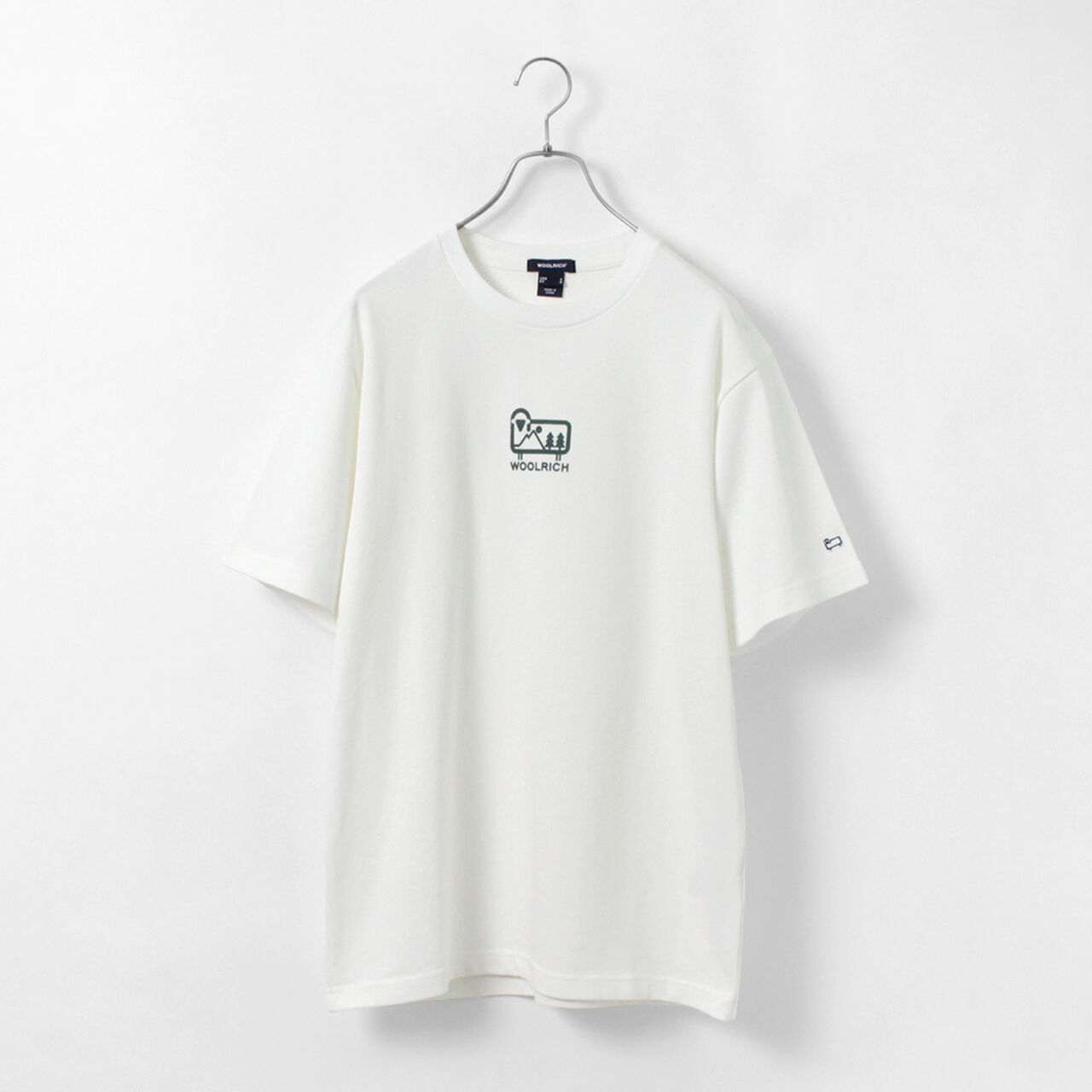 8.5oz cotton graphic logo T-shirt,, large image number 3