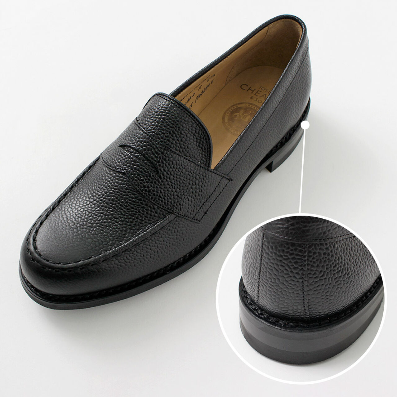 Howard R Coin Loafer Grained Calf,, large image number 10