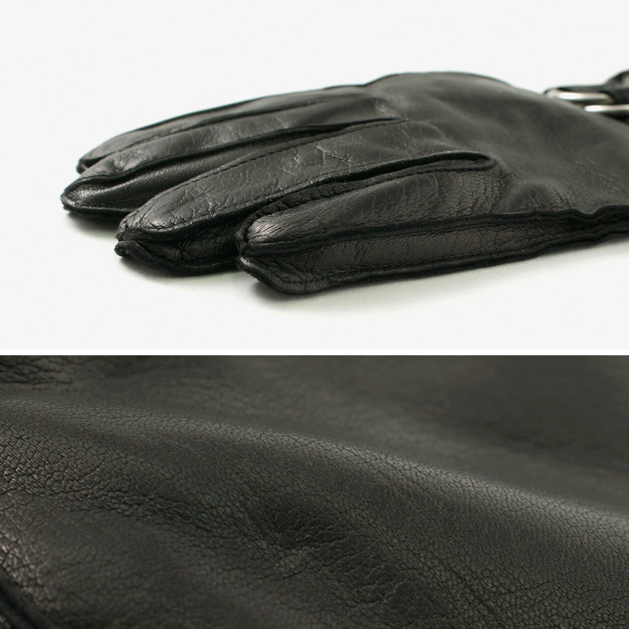 Touch Lambskin Ring Belt Gloves,, large image number 5