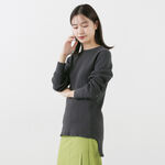 Long Tail Thermal Crew,Black, swatch