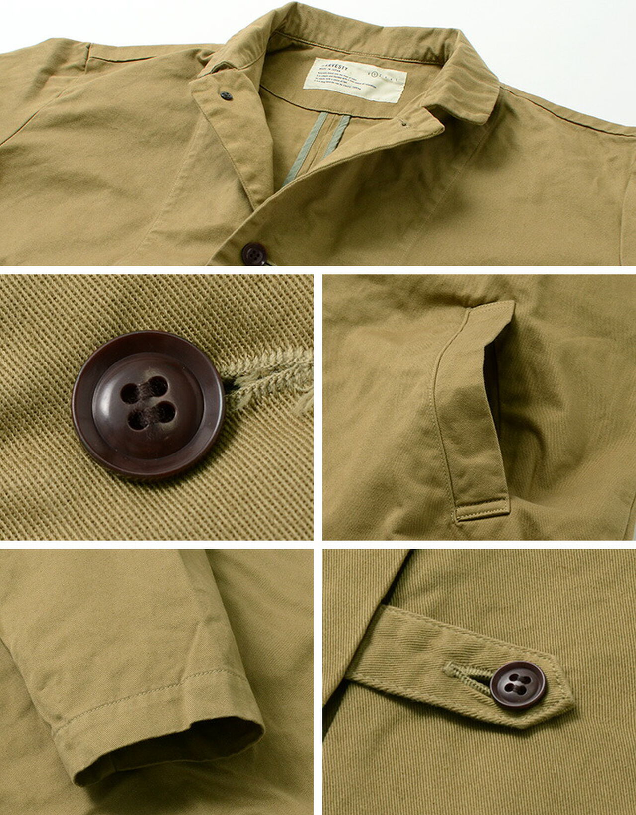 Chino Cloth Overcoat,, large image number 11