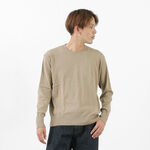 Lupo Relaxed Fit Knit Sewn,Beige, swatch
