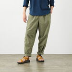 Track trousers Linen,Green, swatch
