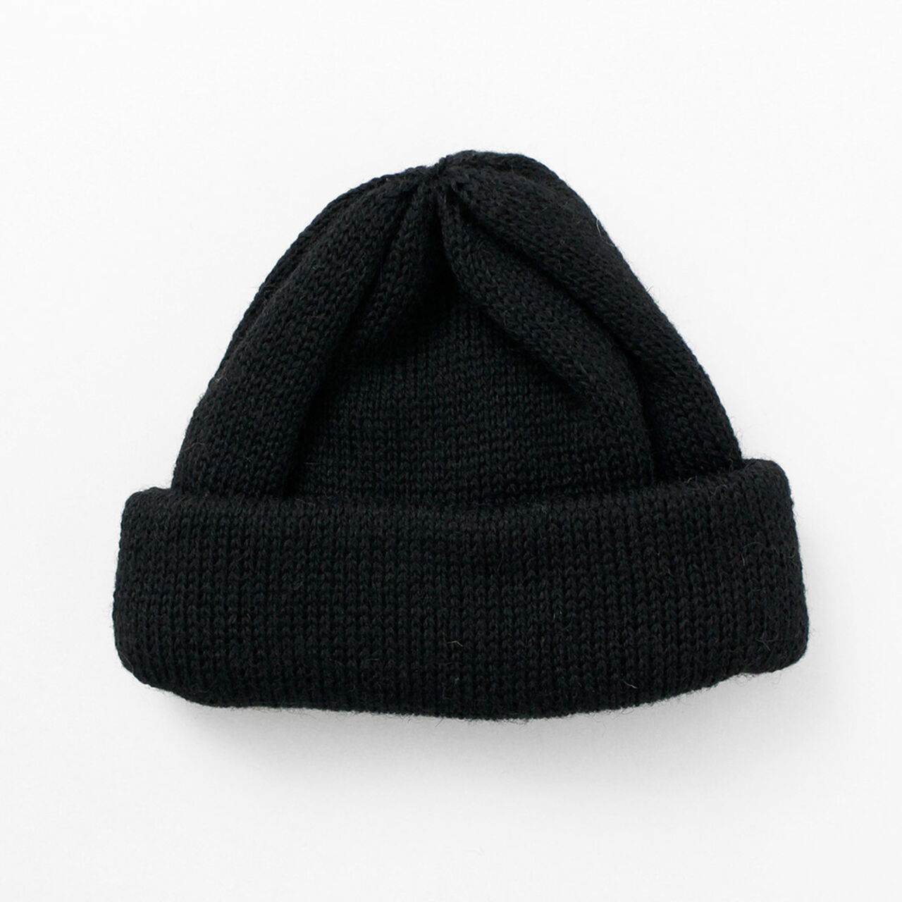 British Wool Tubular Bobby Cap,Black, large image number 0